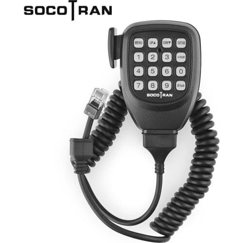 SOCOTRAN Mobile Radio ST-980PLUS Remote Speaker Microphone with 8 pin Crystal Head walkie talkie external speaker