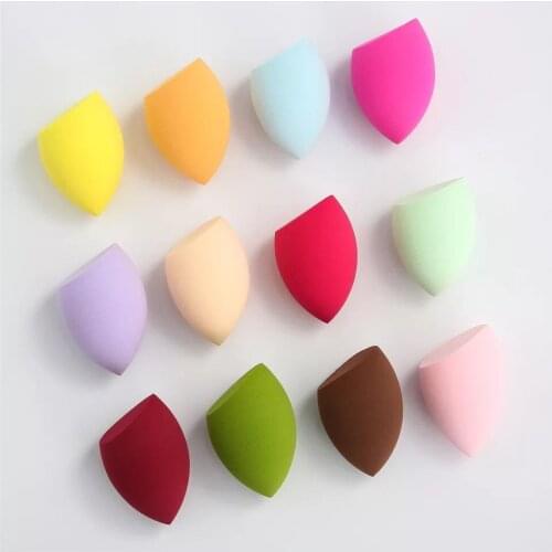 High Quality Makeup Sponge Powder Puff Beauty Latex-Free Foundation Blending Dry&Wet Use Cosmetic Sponge Multi-colors Egg Shape