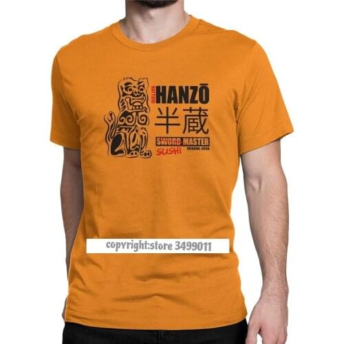Kill Bill Hattori Hanzo Sword Master Mens Tshirts Funny Tee Shirt Round Neck Tee Shirts Camisas Hombre Pure Cotton Tops