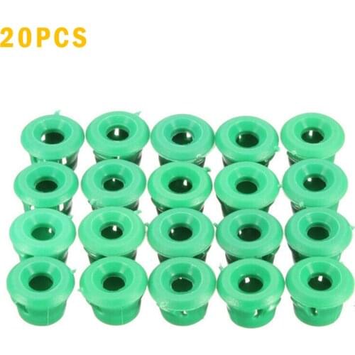 20PCS Car Clip Plastic Side Sill Skirt Trim Clip Fastener Grommet For BMW E30 E32 E36 E46 E60 E61 E63 Car Clips Dropshipping New