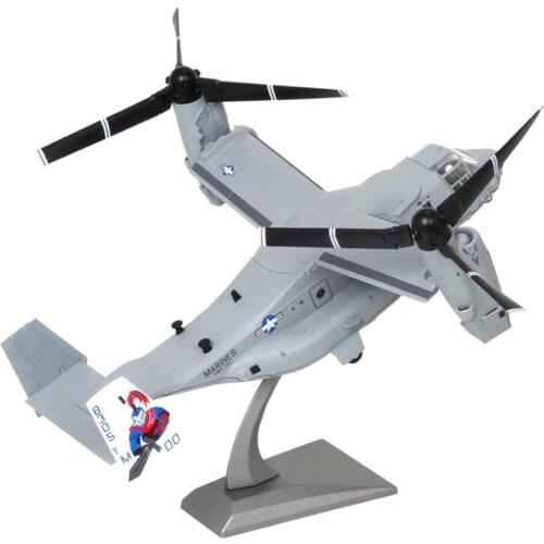 1/72 Bell V-22 Rotorcraft Fighter Plane Model Toys Playset Kids Gift