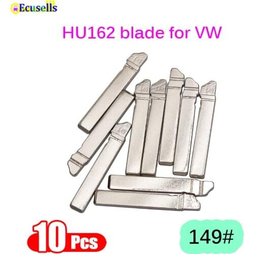10pcs/Lot Replacement Flip Floding Remote Car Key HU162 Blade for VW MQB Volswagen GTI Golf Jetta Atlas Auto New #149