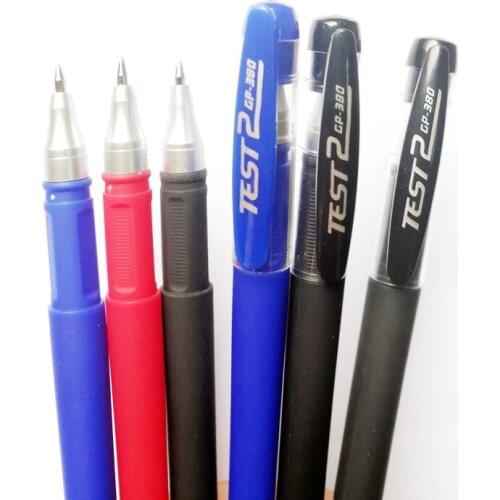 12 PCs Office Special Smooth Easy to Write Red Black and Blue Office Special Gel Pen Gel Pen Wholesale Custom Stationery