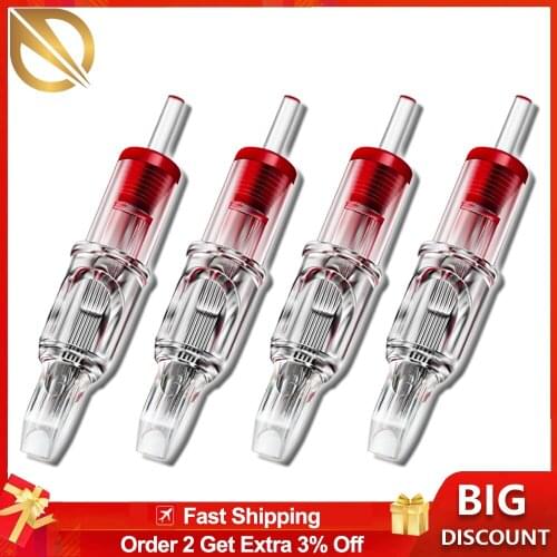 20PCS Tattoo Cartridge Needles New Premium Tattoo Needles Cartridges Assorted Needles for Tattoo Machine Tattoo Supplies
