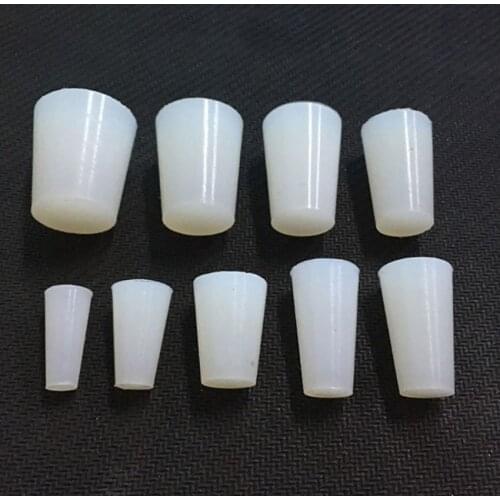 Stoppers Sealing End Cover Caps /High Temp Bungs /Conical Silicone Rubber Plug /Flask Tapered Tube /Masking Hole Stopper