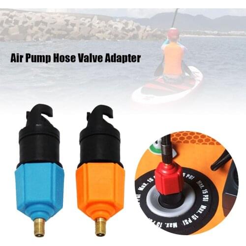 Air Valve Adapter Rowing Boat Inflatable Pump Kayak Adaptor for SUP Board Boarding