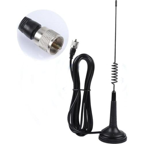 New Mag-1345 26-28MHz CB Radio Antenna Magnetic Base for Albrecht AE-6110 AC-001 QYT CB-27 Citizen Band Radio Car Walkie Talkie