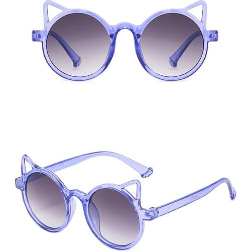 Child Cat Eye Frame Sunglasses Outdoor Activity Accessories Cute Sunproof Anti-uv Kids Boys Girls Polarized Goggles Eyewear