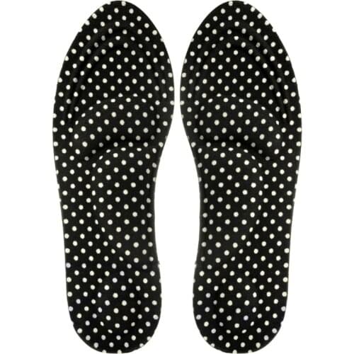 H7JC 2pcs 3D Sponge Soft Insole Comfort High Heel Shoe Pad Pain Relief Insert Cushion