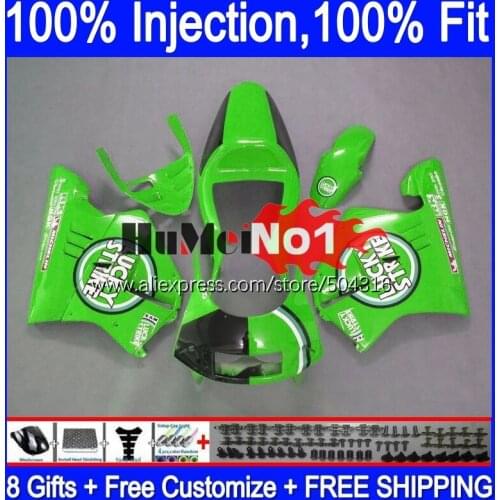 Injection For HONDA NSR250R MC21 PGM3 1990 1991 1992 1993 132MC.221 green gloss NSR250 NSR 250 R RR NSR 250R 90 91 92 93 Fairing