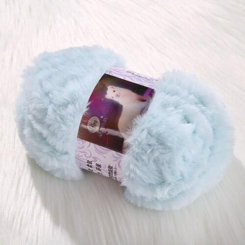 Faux Fur Yarn Hair Mohair Wool Cashmere for Hand Knitting Crochet Sweater Thread Baby Clothes Scarf comfortable Fluffy Mink Yarn