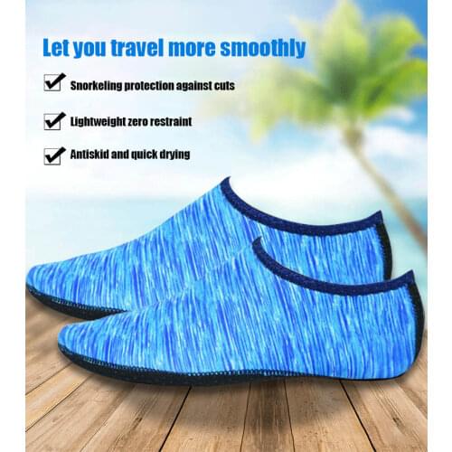 3 Color Lightweight Aqua Beach Shoes Quick Dry Non-slip Diving Socks Swimming Pool Surfing Shoes Swimming Fins Water Sport Shoes