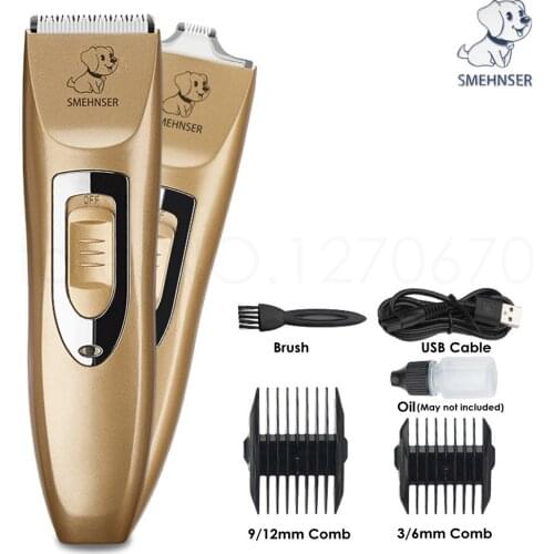Dog Clipper Dog Hair Clippers Grooming Machine for Puppy Professional Cordless Pet Cat Haircut Trimmer Shaver Detachable Blade