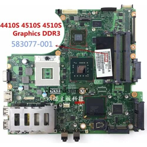 583077-001 for HP PROBOOK 4411S 4510S 4710S motherboard,ATI Graphics,DDR3,GradeA