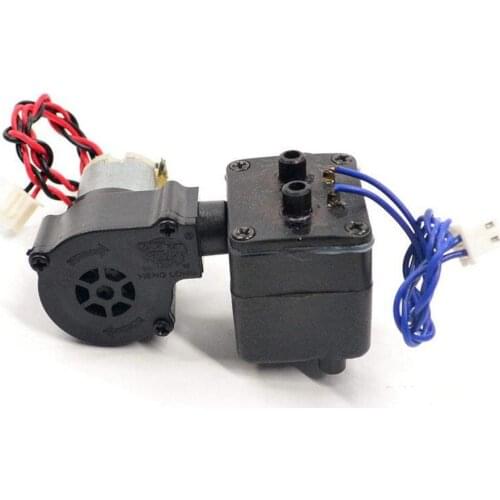 Metal Smoke Generator Gear Box Unit with Pipe Connector for Henglong 3918 1/16 Scale RC Model Tank Upgrade Spare Part