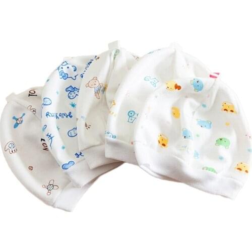 Cute Warm Soft Blend Cotton Baby Hats Cartoon Newborn Infant Toddler Unisex Caps