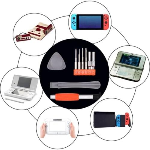Security Bit Steel Set 3.8mm 4.5mm Screwdriver Tool For Nintend Switch NES SNES N64 Screwdriver Bit Set