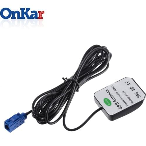 ONKAR Car GPS Position Locate Antenna Fakra SMA/BNC/Fakra FAKRA-C RNS510 GPS Receiver & GPS Antenna For Car Head Unit GPS
