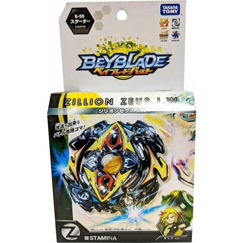 GENUINE Takara Tomy Beyblade Burst B-59 Starter Zillion Zeus .I.W