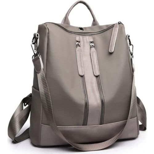 2022 Women Backpack Luxury Desginer PU Leather For Teenage Girls School Shoulder Bag Mochila