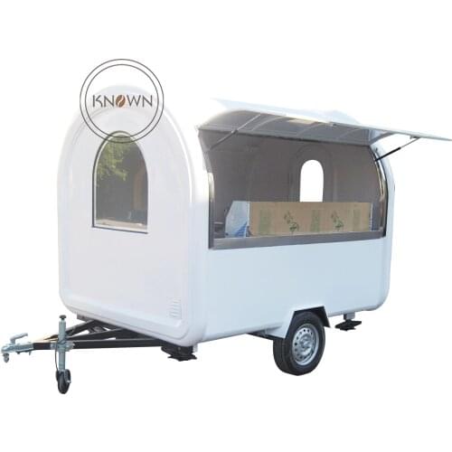 Street snack vending equipment coffee food trailer,hot dog carts,mobile food trucks for sale