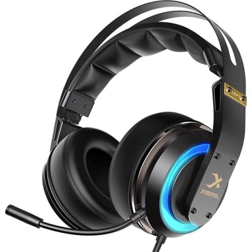 XIBERIA T19 Noise Reduction Gaming Headset 3d Sound Effects Wired Headphone with Microphone