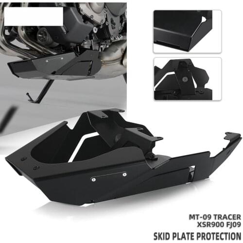 Chassis Engine Guard Cover FJ09 FJ-09 mt-09 2014 2015 2016 2017 2018 2019 2020 Lower Bottom Skid Plate Splash Chassis Protection