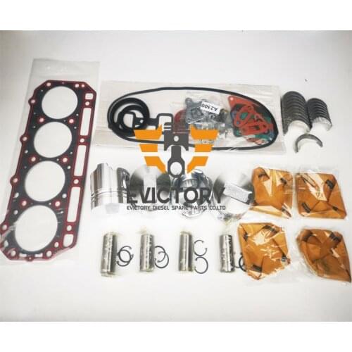 For CUMMINS A2300T A2300 overhaul rebuild kit + water oil pump conrods