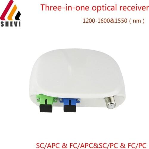 FTTH CATV Optical Receiver WDM Fiber-in-the-home Small Household Optical Receiver Triple Play