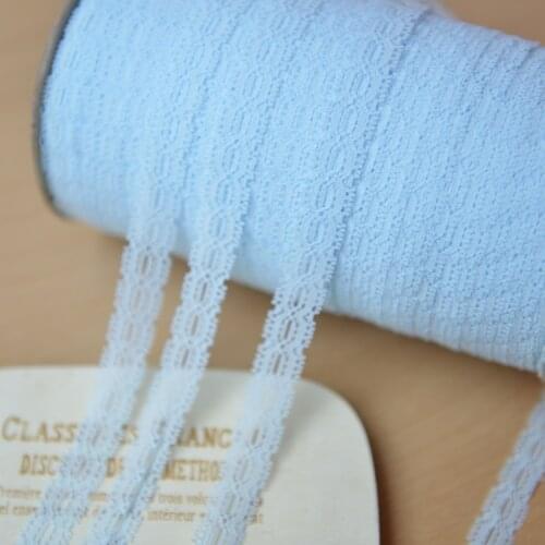 Free Shipping 30meter/lot 1.5cm Light Blue Mesh Lace Fabric Diy Lace Trimming, Wholesale Price Z681