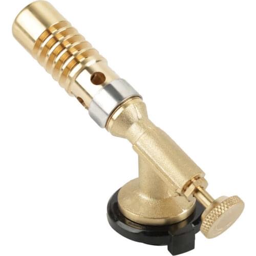 ZD-04D Flame Gun Lighter Heating Welding Brass Kitchen Cooking Gas Butane Culinary Torch Welding Camping BBQ Flame Gun