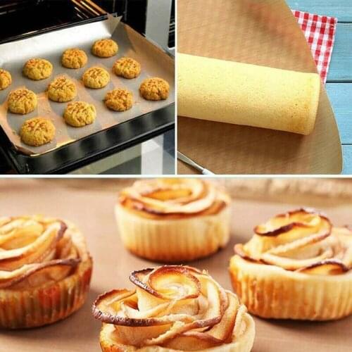 Reusable Non-Stick Bakeware Mat Grill Macaron Baking Paper Sheet 40x30cm Kitchen Dining Bar Accessories