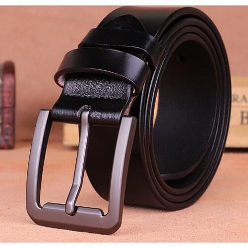 Mens belts genuine leather luxury strap male belts for men jeans mens belt leather belt men brown cintos masculino em couro 1830