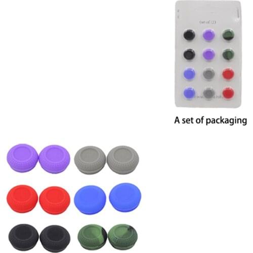 Anti-slip VR Handle Rocker Grip Covers Soft Silicone Protective Caps for Oculus Quest Rift S VR Controller Buttons Accessories