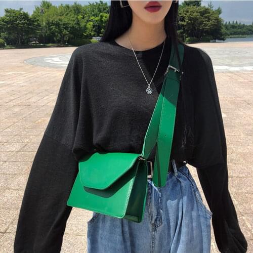 RanHuang New Arrive 2020 Women Pu Leather Shoulder Bags Girls Brief Flap Womens Casual Messenger Bags Crossbody Bags