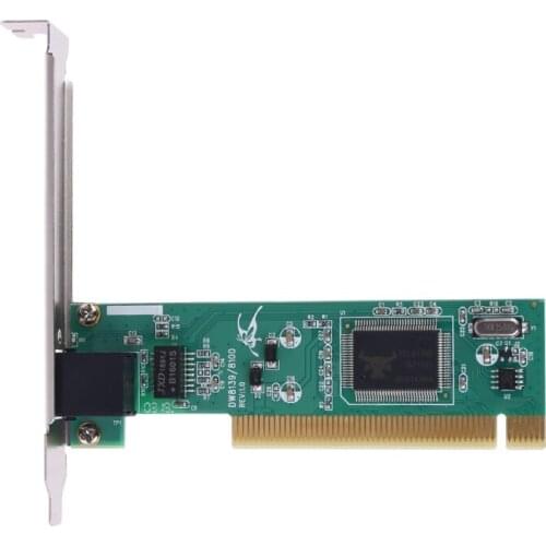 PCI NIC Chipset RTL8139 10/100Mbps RJ45 Ethernet Net Work Lan Card Adapter for Computer PC TXA001 J0PB