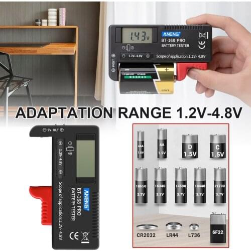 BT-168/D/PRO Battery Tester can Test 18650 Battery Capacity Tester High-Precision Digital Display Battery Measuring Instrument