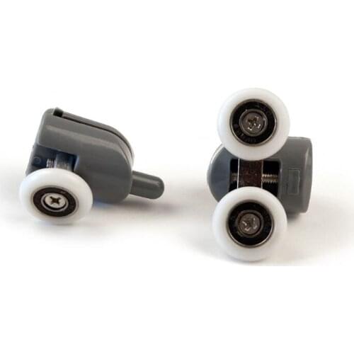 8pcs/set Adjustable Shower Room Cabins Casement Door Pulley Sliding Door Bathroom Roller Runner Bathroom Accessories