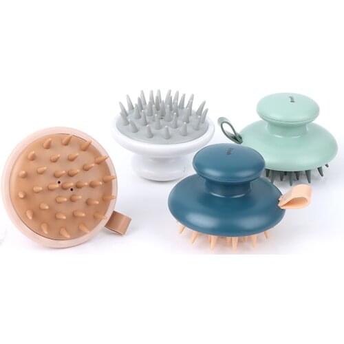 Handheld Massage Brush Head Body Scalp Comb Hair Cleaning Comb Head Massager Healthy hair care accessories