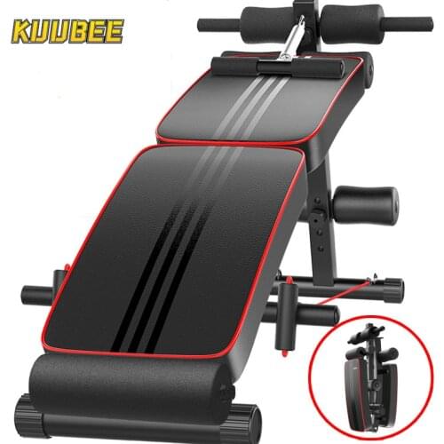 Folding and portable Sit-up board multifunctional Abdominal muscle plate Abdomen exercise Fitness equipment