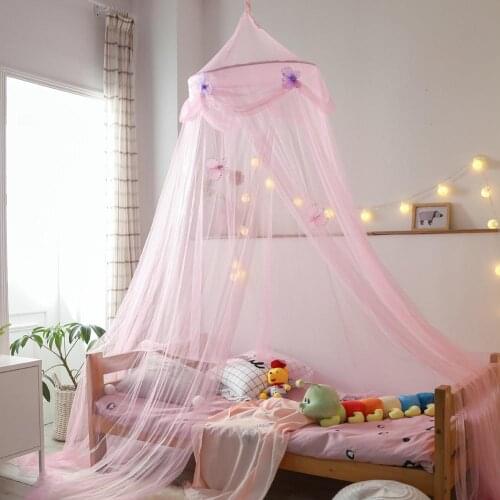 Star Butterfly Tulle Kids Baby Cute Bed Home Canopy Curtain Hanging Mosquito Net Tent Decoration