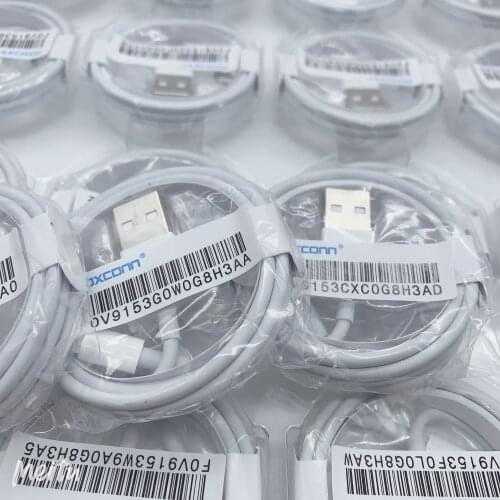 10Pcs/lot 5ic/8ic 1m/3ft E75 Chip OEM i7/i8 Model Data USB Charger Cable For i5 6 7 8 Plus 11 X XS MAX XR