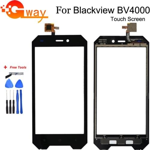 4.7 inch For Blackview BV4000 Touch Screen 100% Tested Screen Digitizer Mobile Touch Panel Replacement for Blackview BV4000 Pro