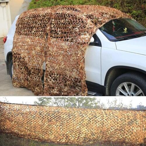 6x1.5m Military Camo Camping Hunting Woodland Camouflage Netting Sun Shelter Car Auto Accessories