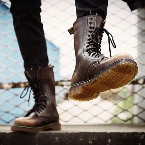 Autuspin Men's Motorcycle Boots