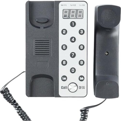 Wireless Long Distance Voice Intercom Door Phone One Key Call Doorbell