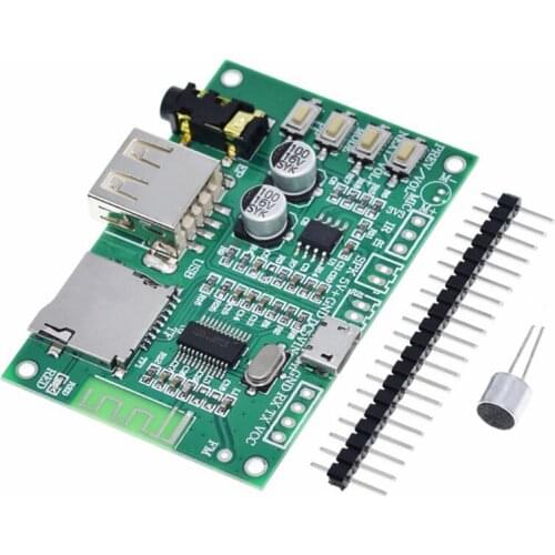 Dual Mode 5.0 Bluetooth Wireless Amplifier Board Audio Amplifier Board Module, Support TF Card U Disk BLE, SPP Serial Port