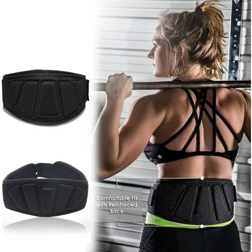 Men Women Auto-Lock Squat Back Support Workout Lifting Fitness Crossfit Training Strength Weightlifting Waist Belt Support