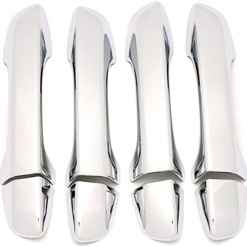 Chromium Styling For Volkswagen VW Tiguan L 20170 2018 2019 2020 Exterior Parts Chrome Side Door Handle Cover Trim