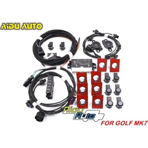 USE FOR VW Golf 7 MK7.5 VII Front and Rear 8K OPS Parking Pilot UPGRADE KIT